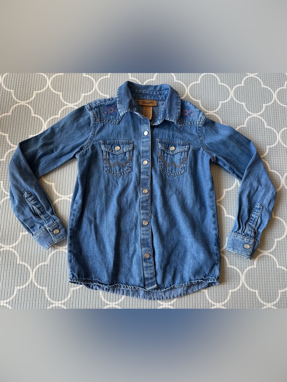 Wrangler Long Sleeve Denim Shirt